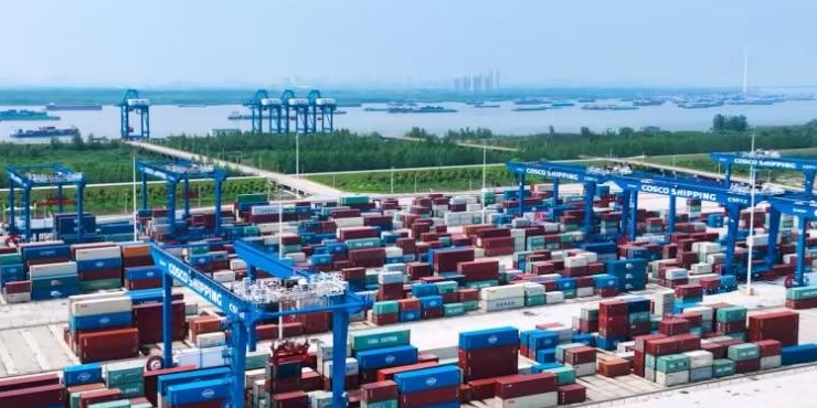 营口—武汉—南昌铁水联运，，，，，，，，开启高效水运物流新通道